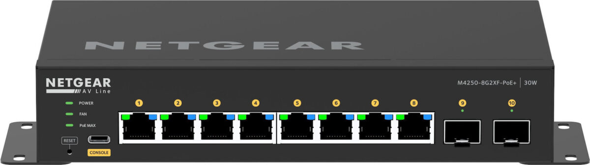 NetGear GSM4210PX-100EUS Managed L2 PoE+ - Image 1