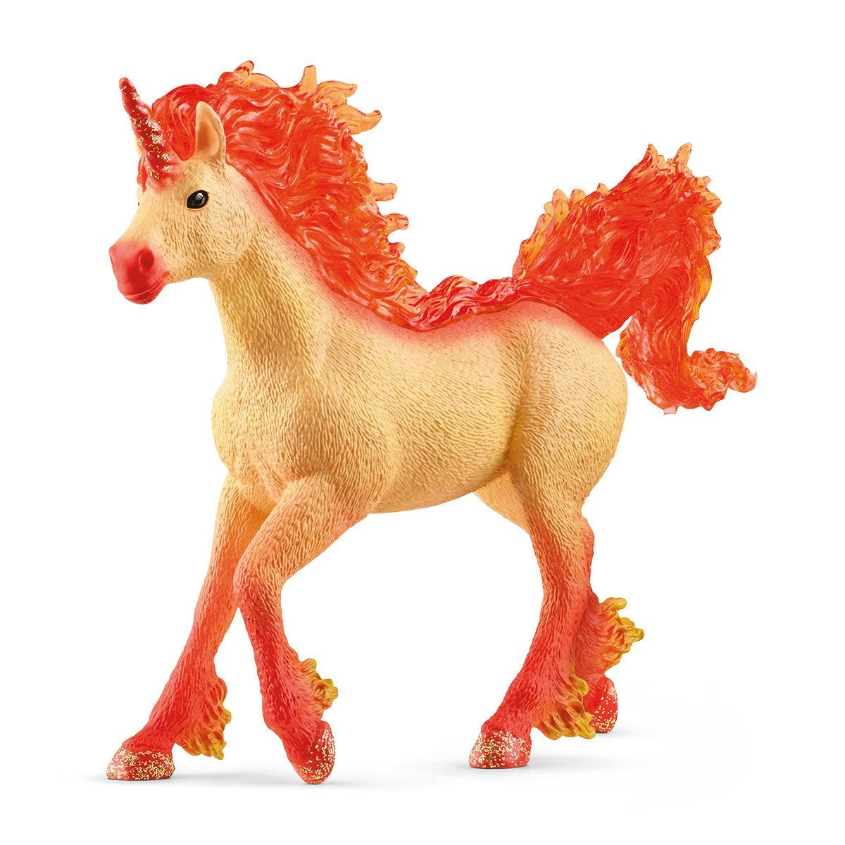 Schleich-S Παιχνίδι Μινιατούρα Elementa Fire Unicorn Stallion Bayala για 5-12 Ετών