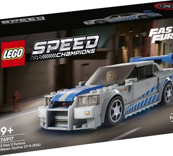 Lego Speed Champions 2 Fast 2 Furious Nissan Skyline GT-R (R34) για 9+ Ετών