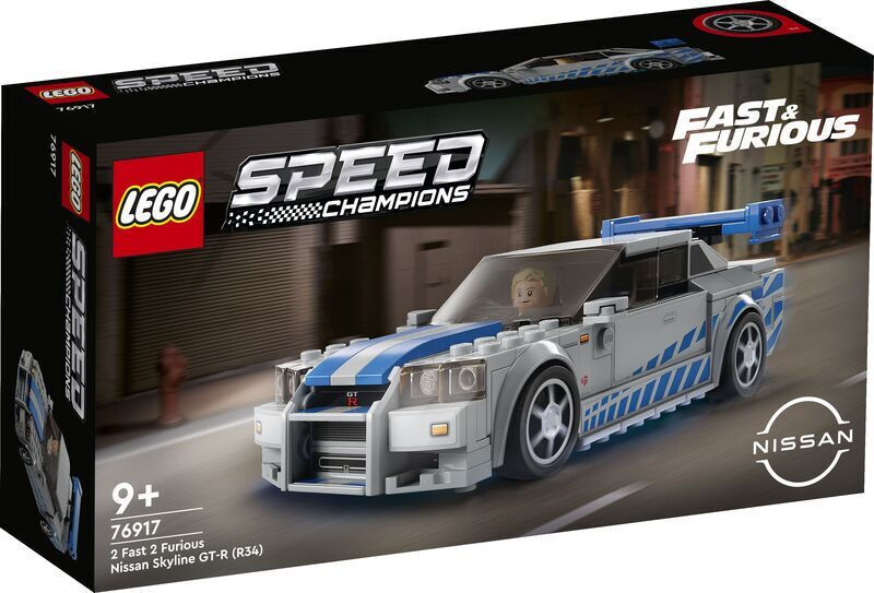 Lego Speed Champions 2 Fast 2 Furious Nissan Skyline GT-R (R34) για 9+ Ετών - Image 1
