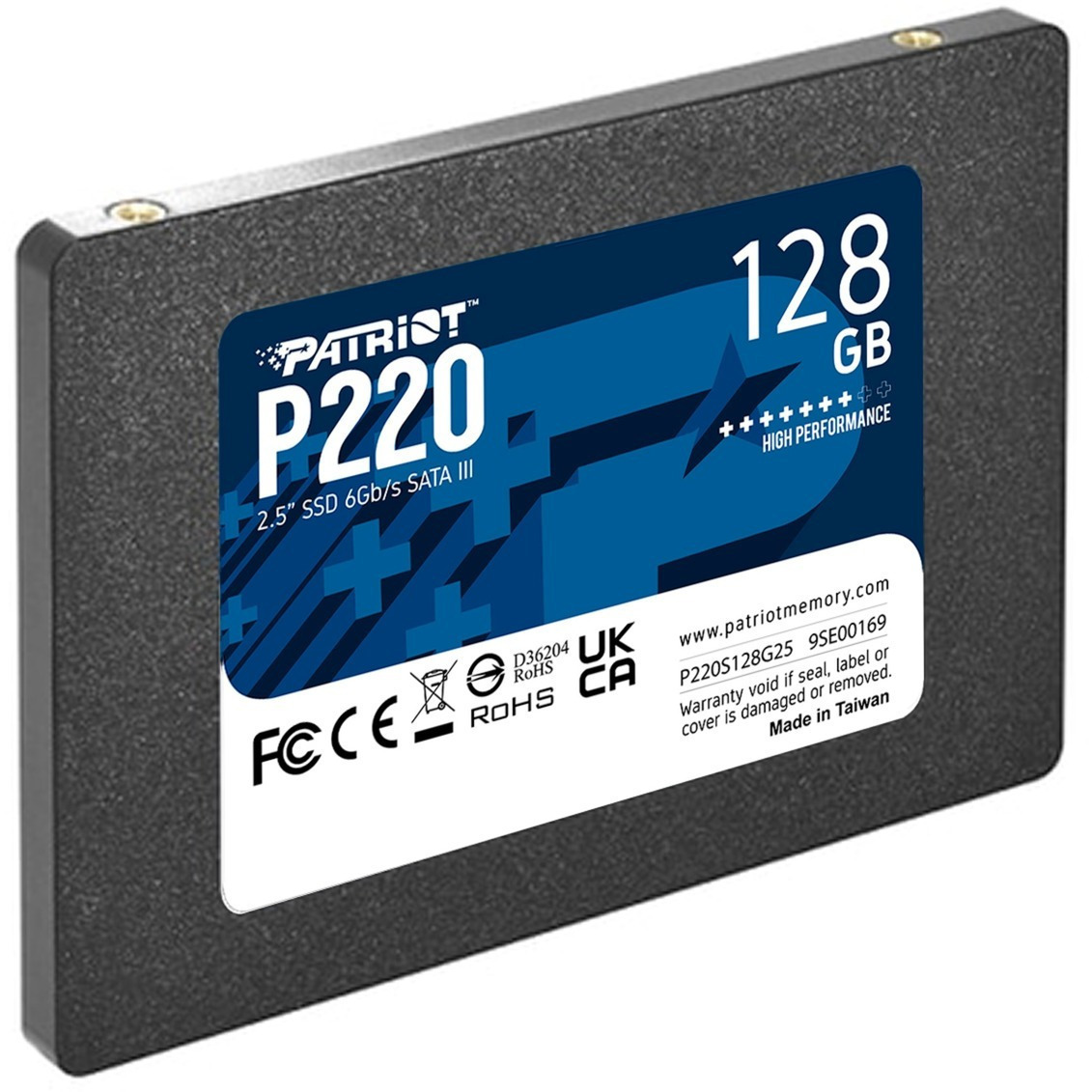 Patriot P220 SSD 128GB 2.5'' SATA III P220S128G25