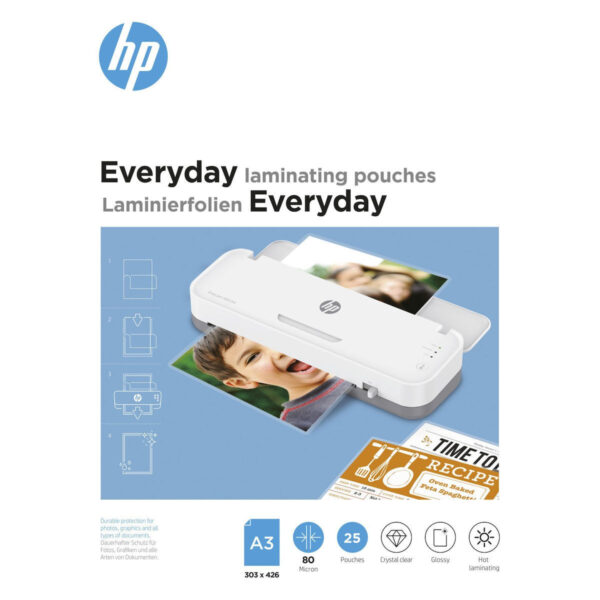 HP Ζελατίνες Πλαστικοποίησης Everyday 9152 Α3 A3 80 microns 25τμχ