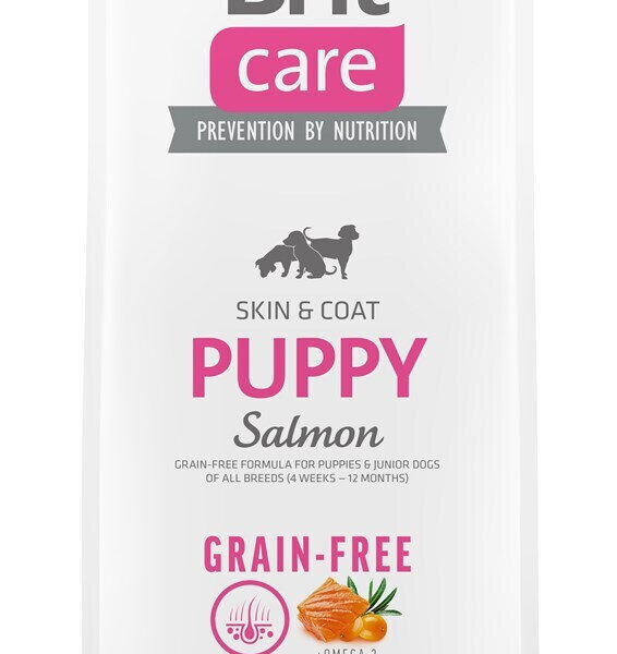 Brit Care Puppy 12kg Ξηρά Τροφή χωρίς Σιτηρά για Κουτάβια με Πατάτες και Σολομό