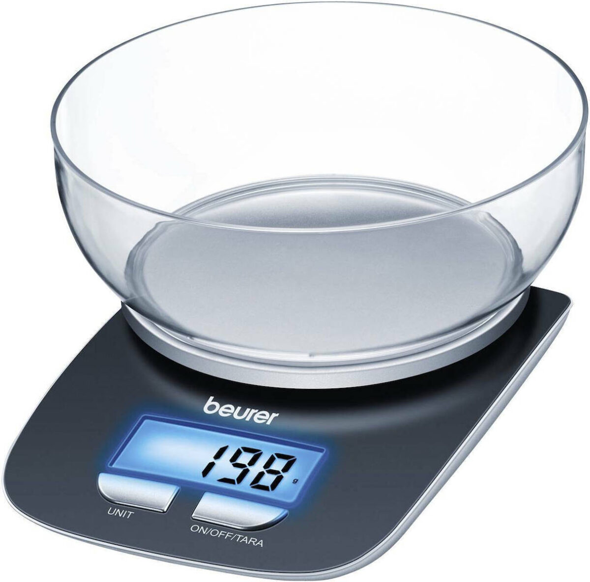 Beurer KS 25 Ψηφιακή Ζυγαριά Κουζίνας με Κάδο 1gr/3kg Μπλε - Image 1