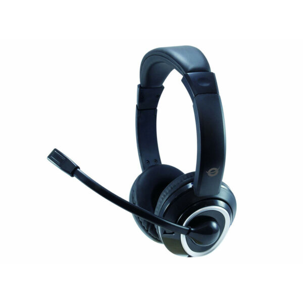 Conceptronic POLONA02BA On Ear Multimedia Ακουστικά με μικρόφωνο και σύνδεση 3.5mm Jack