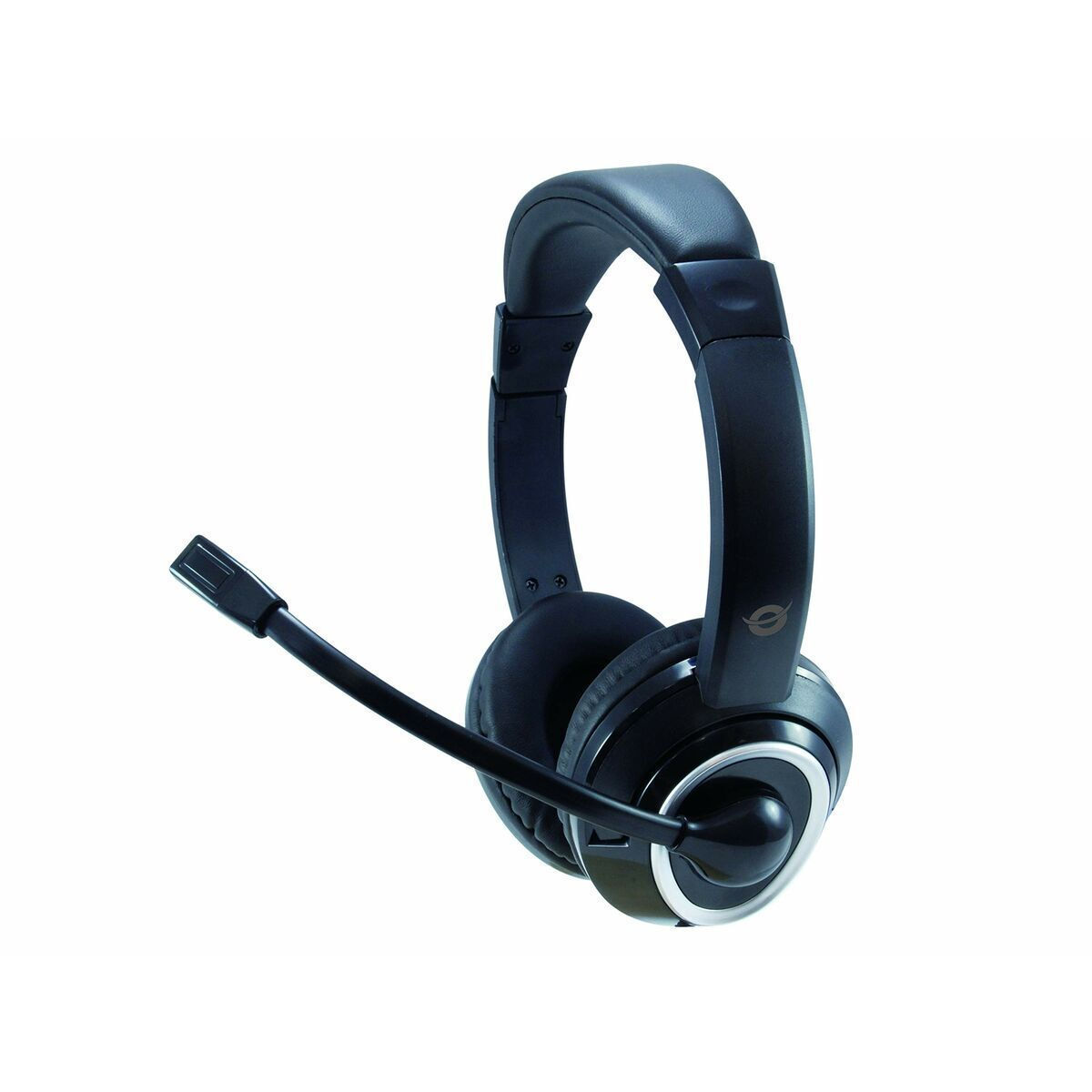 Conceptronic POLONA02BA On Ear Multimedia Ακουστικά με μικρόφωνο και σύνδεση 3.5mm Jack - Image 1