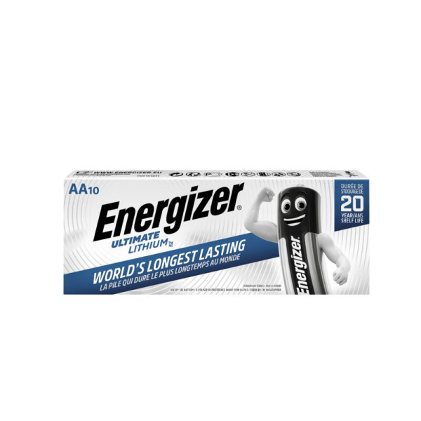 Energizer Ultimate Lithium Μπαταρία AA 1.5V 10τμχ
