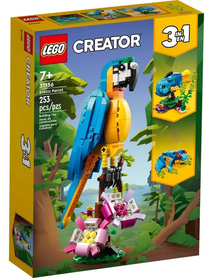 Lego Creator Exotic Parrot για 7+ Ετών
