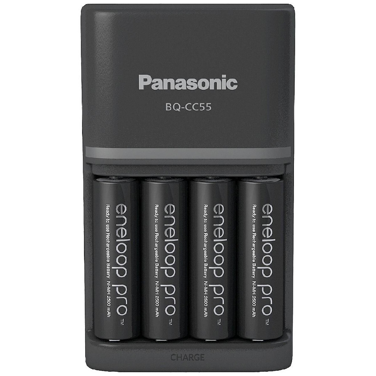 20230127162226_df547868 Panasonic Eneloop Pro Smart & Quick BQ-CC55 Φορτιστής 4 Μπαταριών Ni-MH Μεγέθους AA/AAA Σετ με 4x AA 2500mAh - Image 2