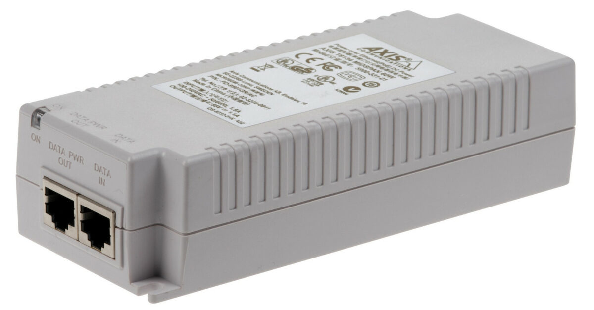 Axis T8134 PoE+ Injector - Image 1