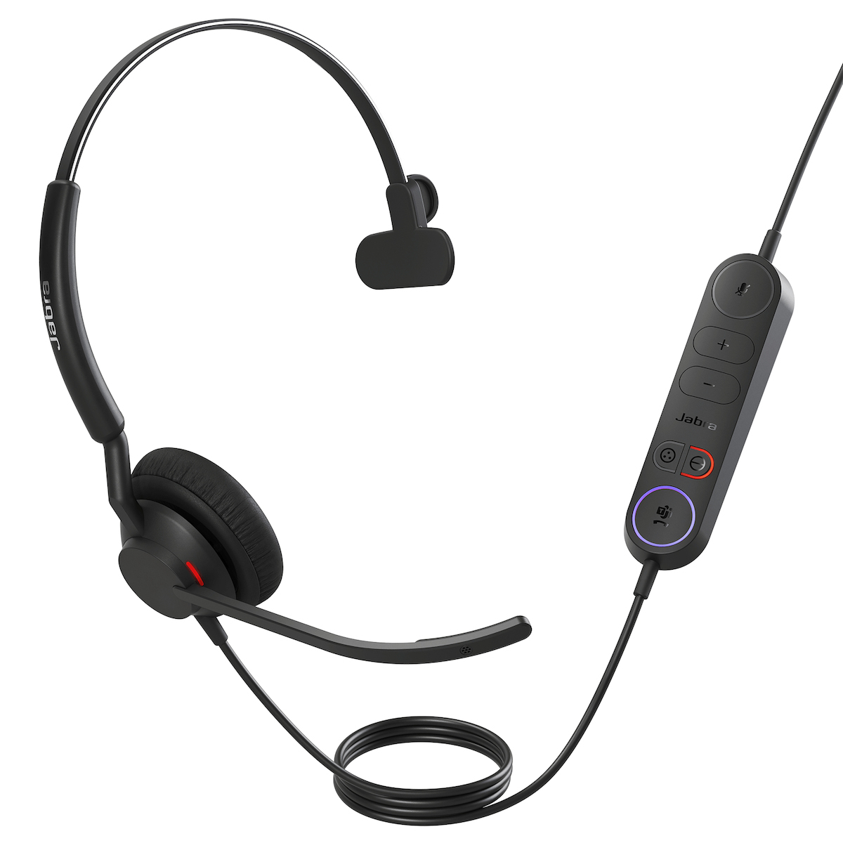 Jabra Engage 40 MS Mono VOIP Headset USB-A (4093-413-279) - Image 1