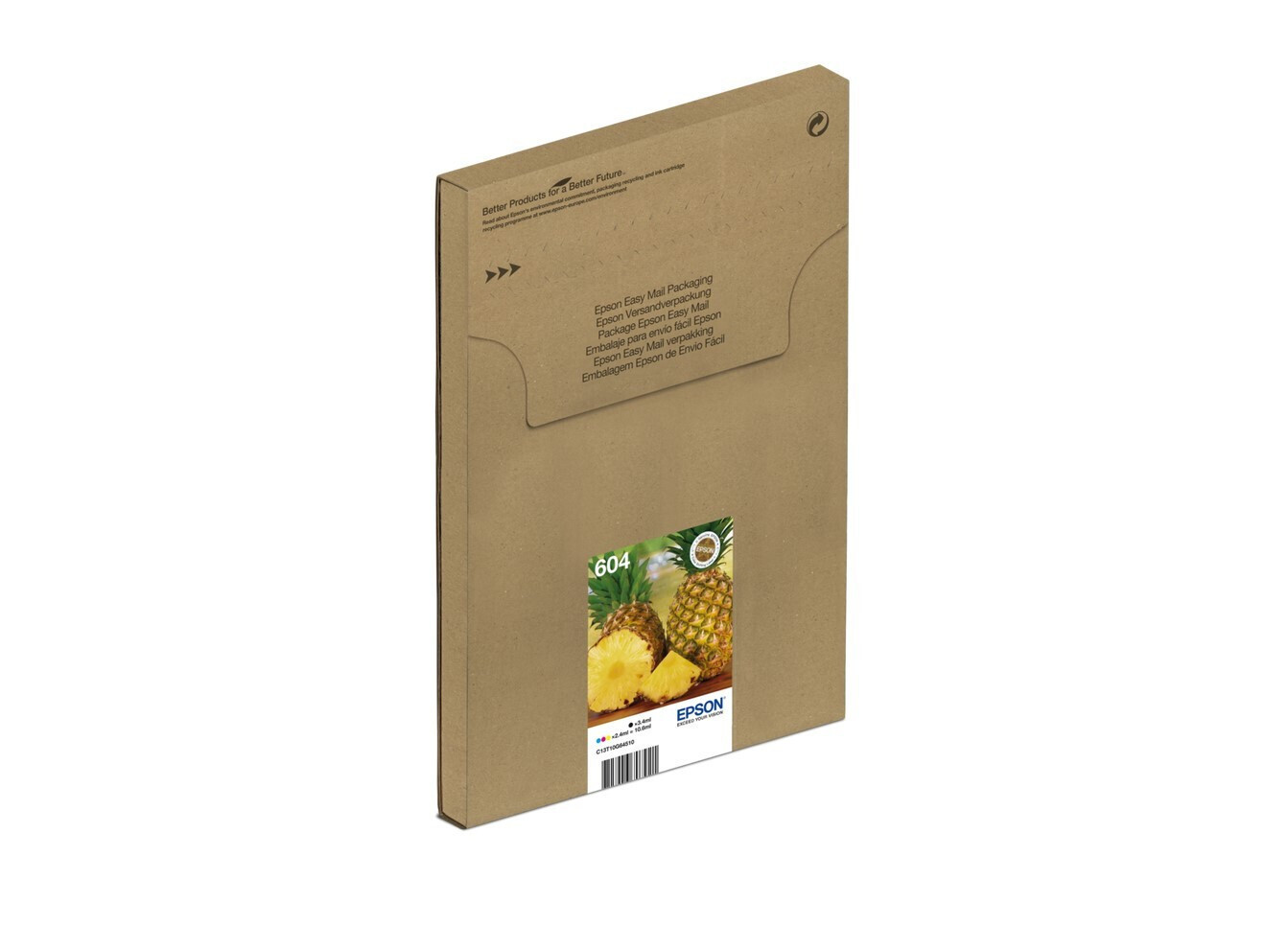 Epson 604 EasyMail Γνήσιο Πακέτο 4 Μελανιών Εκτυπωτή InkJet Κίτρινο / Κυανό / Ματζέντα / Μαύρο (C13T10G64510)