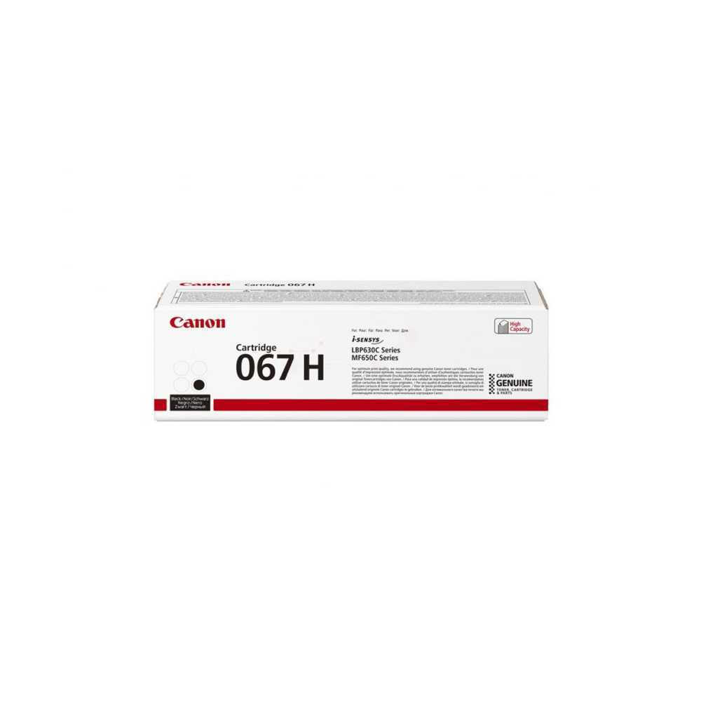 Canon 067H Γνήσιο Toner Laser Εκτυπωτή Μαύρο High Capacity 3130 Σελίδων (5106C002) - Image 1