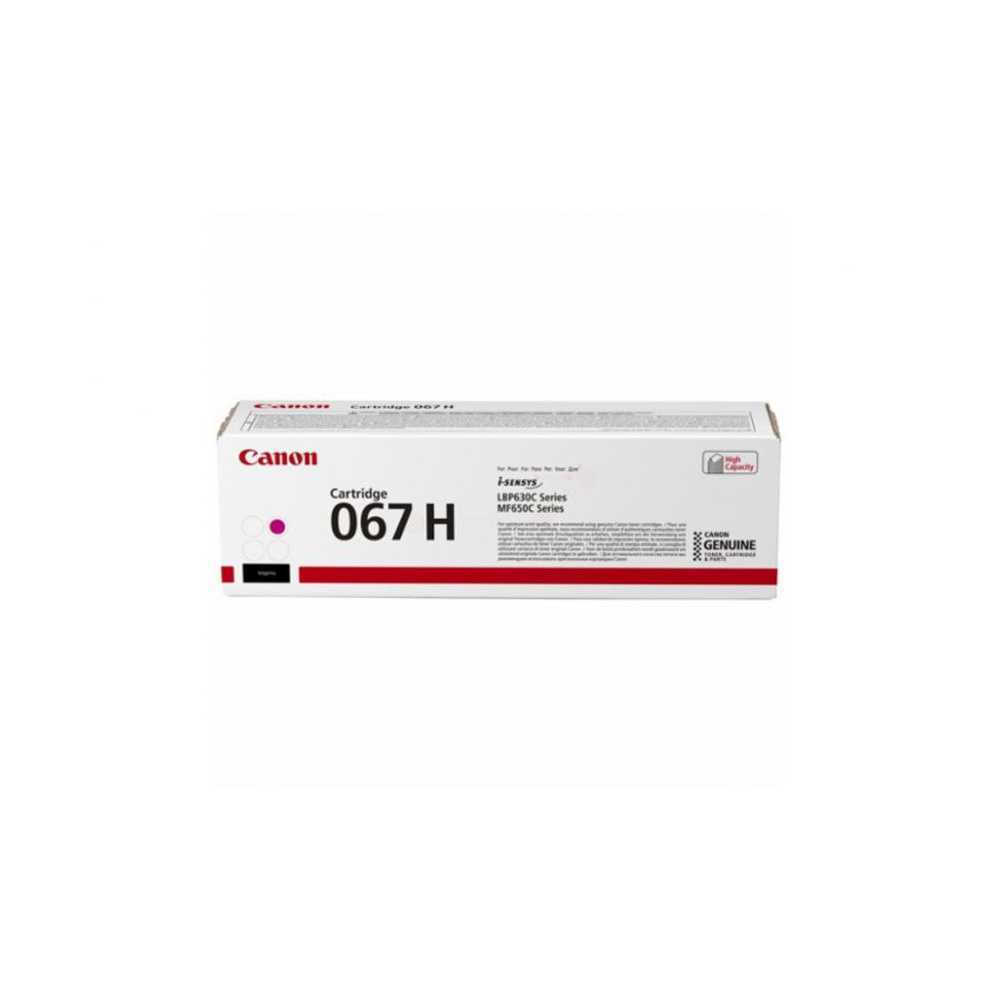Canon 067H Γνήσιο Toner Laser Εκτυπωτή Ματζέντα High Capacity 2350 Σελίδων (5104C002) - Image 1