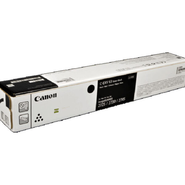 Canon C-EXV63 Γνήσιο Toner Laser Εκτυπωτή Μαύρο 30000 Σελίδων (5142C002)