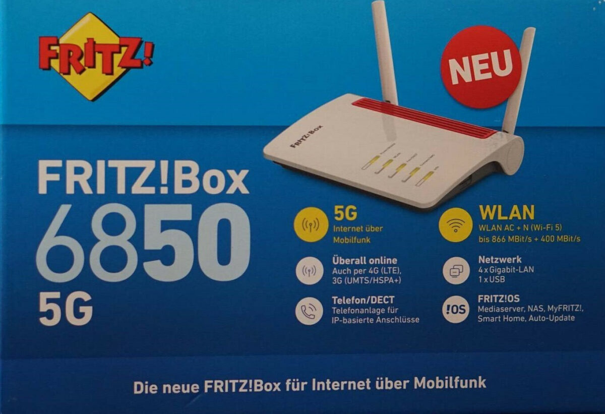 AVM FRITZ!Box 6850 5G Ασύρματο 5G Mobile Router - Image 3