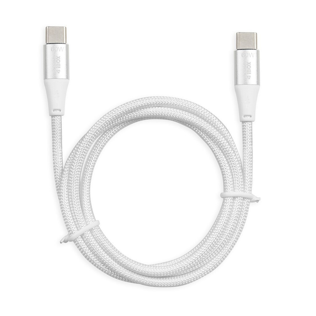 iBox USB 2.0 USB-C male - USB-C 60W 2m (IKUTC2W)