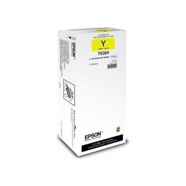 Epson T8384 Yellow Γνήσιο Μελάνι Εκτυπωτή InkJet Κίτρινο (C13T838440)