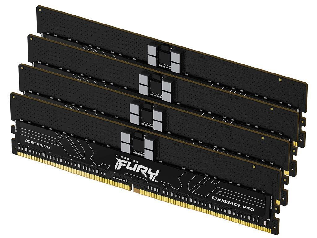 Kingston Fury Renegade Pro 64GB DDR5 με 4 Modules 4x16GB - Image 1
