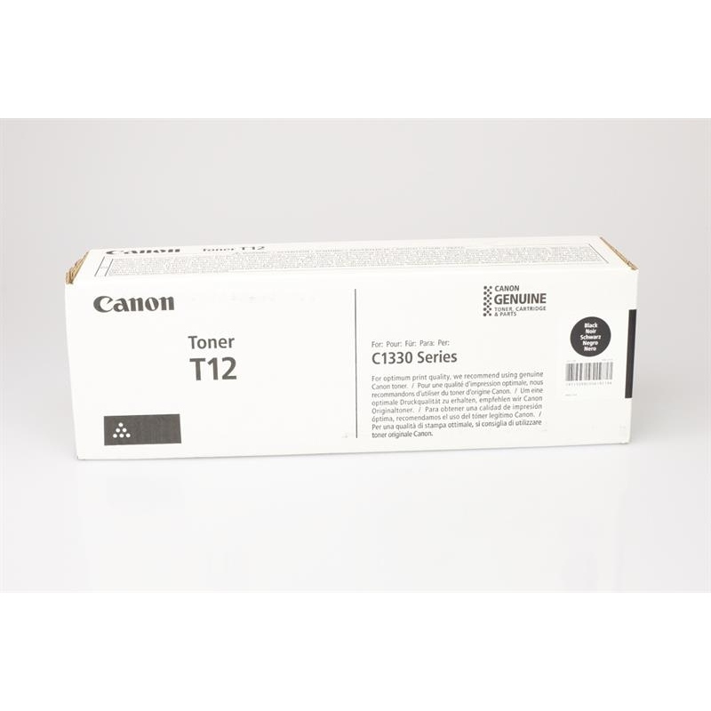 Canon T12 Γνήσιο Toner Laser Εκτυπωτή Μαύρο 7400 Σελίδων (5098C006) - Image 1