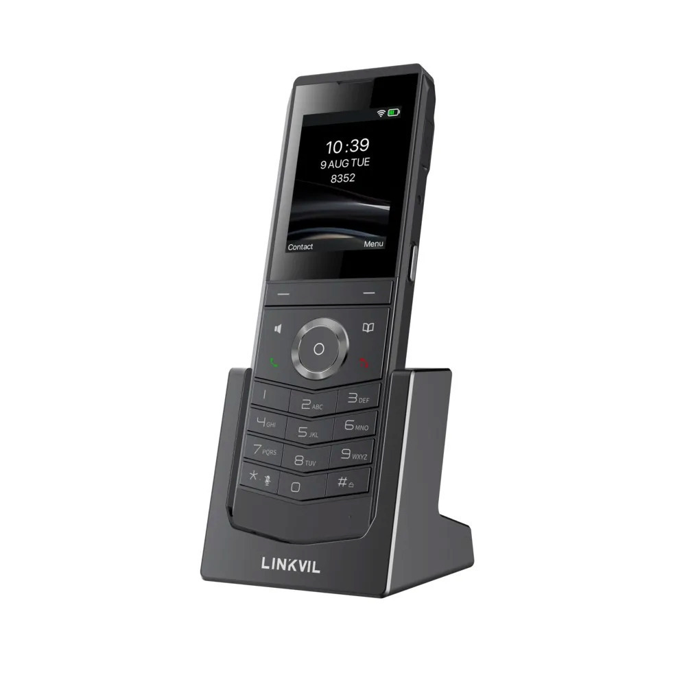 Fanvil W611W Ασύρματο Τηλέφωνο IP 4 γραμμών Μαύρο