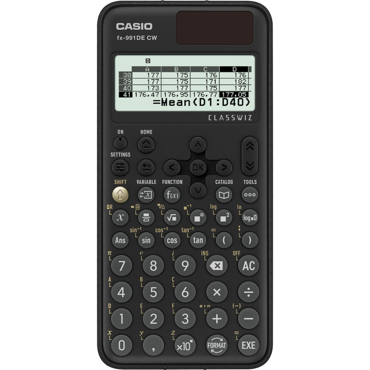 Casio Αριθμομηχανή Επιστημονική σε Μαύρο Χρώμα