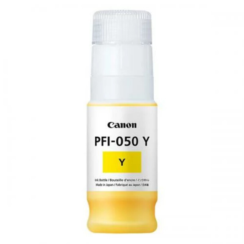 Canon PFI-050Y Γνήσιο Μελάνι Εκτυπωτή InkJet Κίτρινο (5701C001) - Image 1