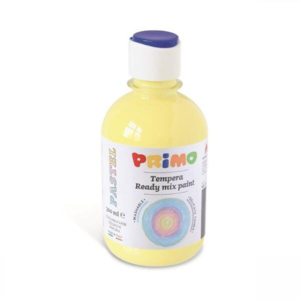 Primo Ready Mix Τέμπερα Ζωγραφικής Pastel Yellow σε Μπουκάλι 300ml