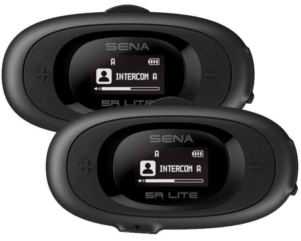 Sena 5RLITE-01D Dual Ενδοεπικοινωνία Διπλή για Κράνος Μηχανής με Bluetooth