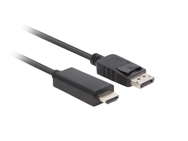 Lanberg Cable DisplayPort male - HDMI male 5m Μαύρο (CA-DPHD-11CC-0050-BK)