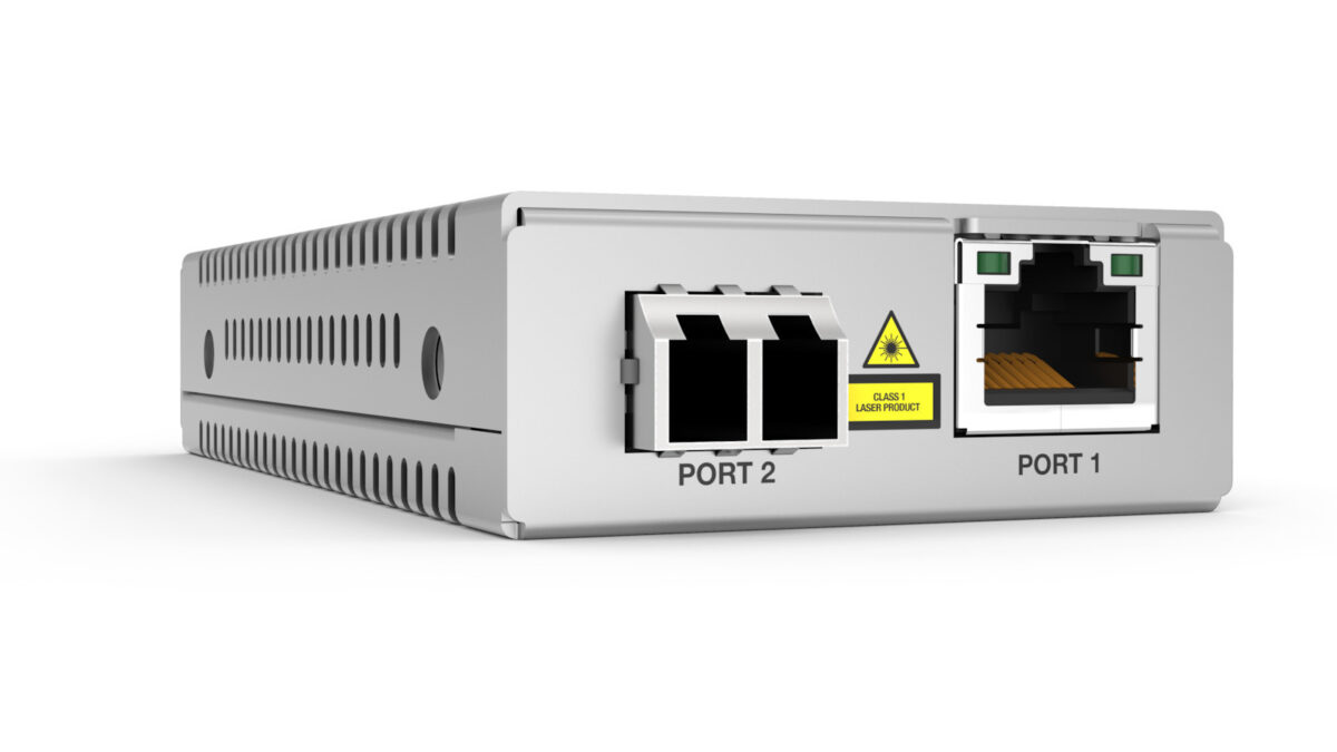 Allied Telesis Media Converter TAA 10/100/1000T to 1000LX/LC - Image 2