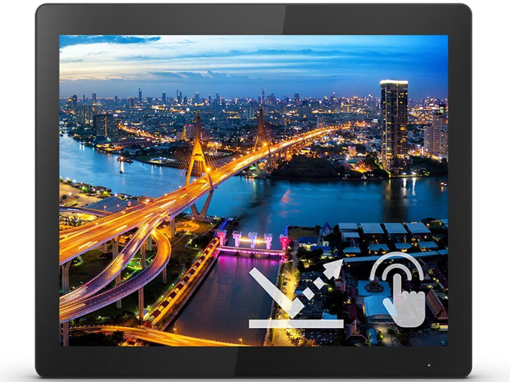 Philips 172B1TFL TN Touch Φορητό Monitor 17" 1280x1024 με Χρόνο Απόκρισης 4ms GTG