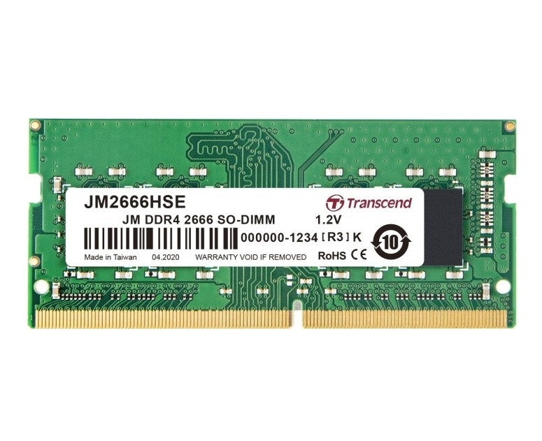 Transcend 32GB DDR4 με 2 Modules 2x16GB JM2666HSE-32G