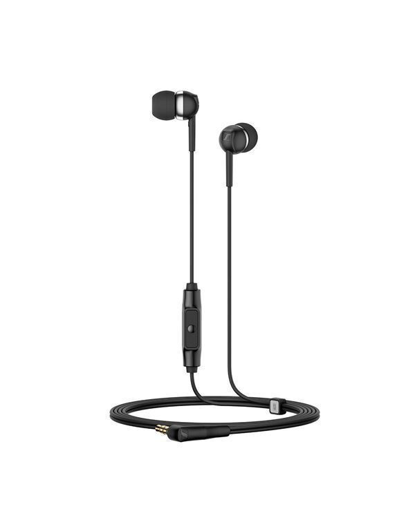 Sennheiser CX-80S In-ear Handsfree με Βύσμα 3.5mm Μαύρο - Image 1