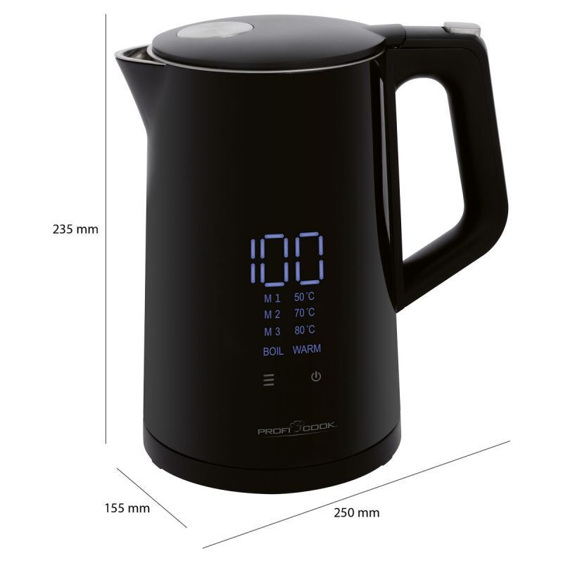 20230523112505_ac758217 Profi Cook 501243 1.7lt με Ισχύ 2200W Μαύρος - Image 13