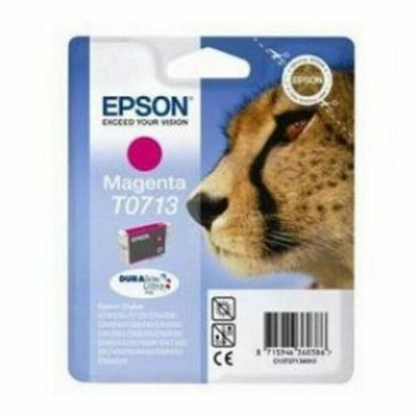 Epson T0713 Γνήσιο Μελάνι Εκτυπωτή InkJet Ματζέντα (C13T07134022)