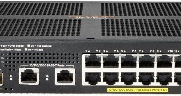 HP Aruba 2930F Managed L3 PoE+