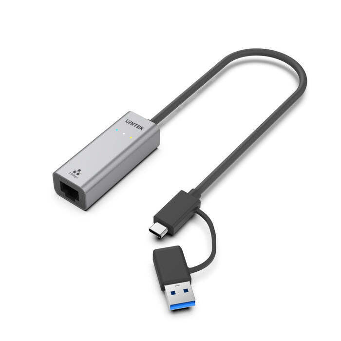 Unitek U1313C USB-C Αντάπτορας Δικτύου για Ενσύρματη σύνδεση Ethernet