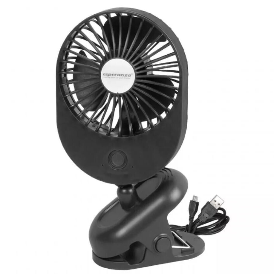 Esperanza Compact Fan Μαύρο