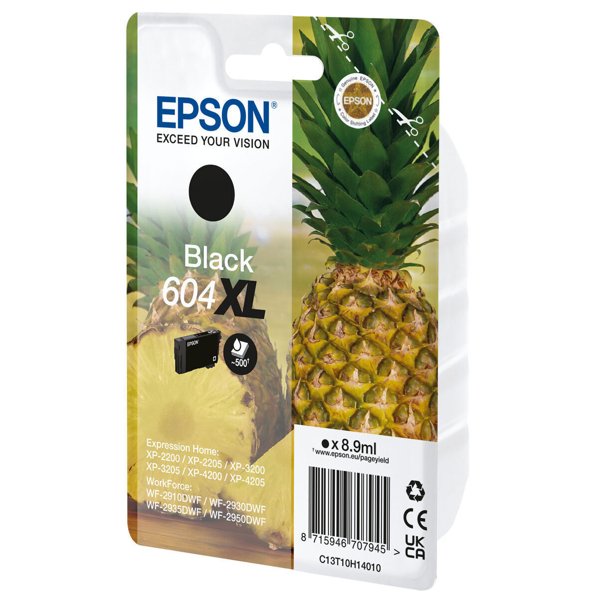 Epson 604 XL Γνήσιο Μελάνι Εκτυπωτή InkJet Μαύρο (C13T10H14020)