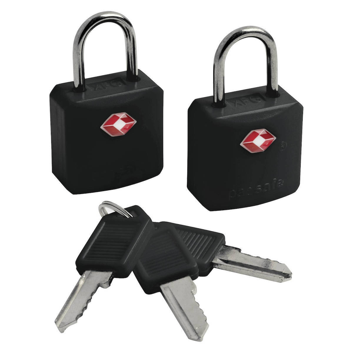 Pacsafe Prosafe Λουκέτο Πέταλο με Κλειδί με Πιστοποίηση TSA Μαύρο