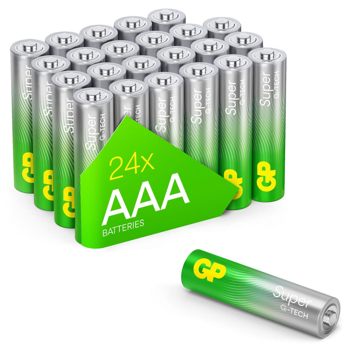 GP Batteries Super AAA 1.5V 24τμχ 03024AETA-B24