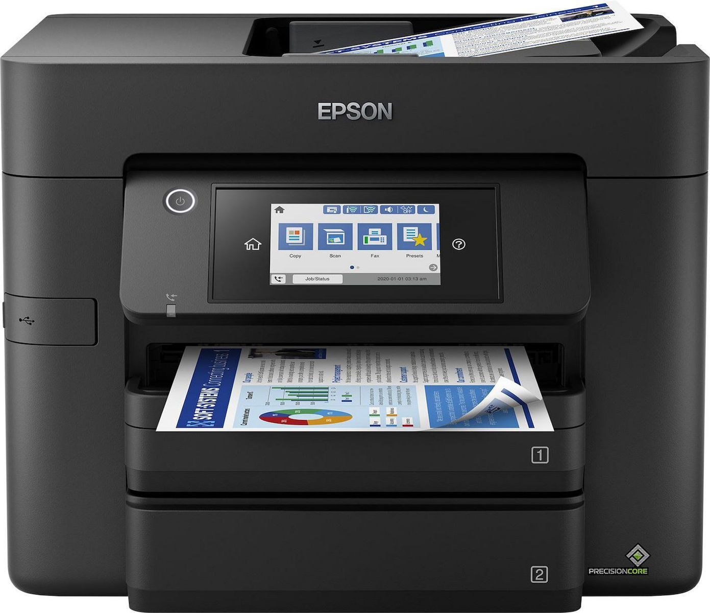Epson WorkForce Pro WF-4830DTWF Έγχρωμο Πολυμηχάνημα Inkjet