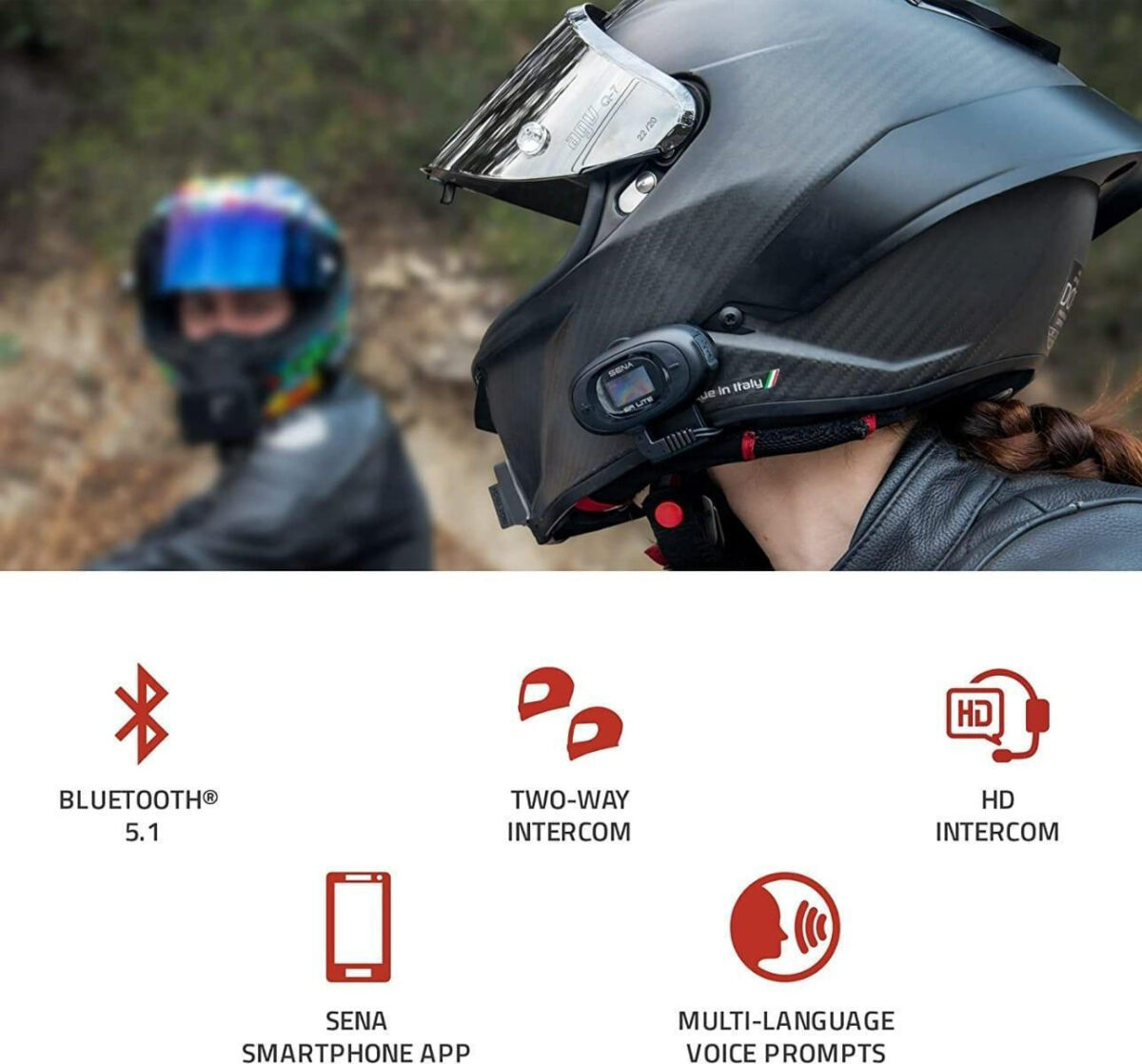 Sena 5RLITE-01 Ενδοεπικοινωνία Μονή για Κράνος Μηχανής με Bluetooth - Image 6