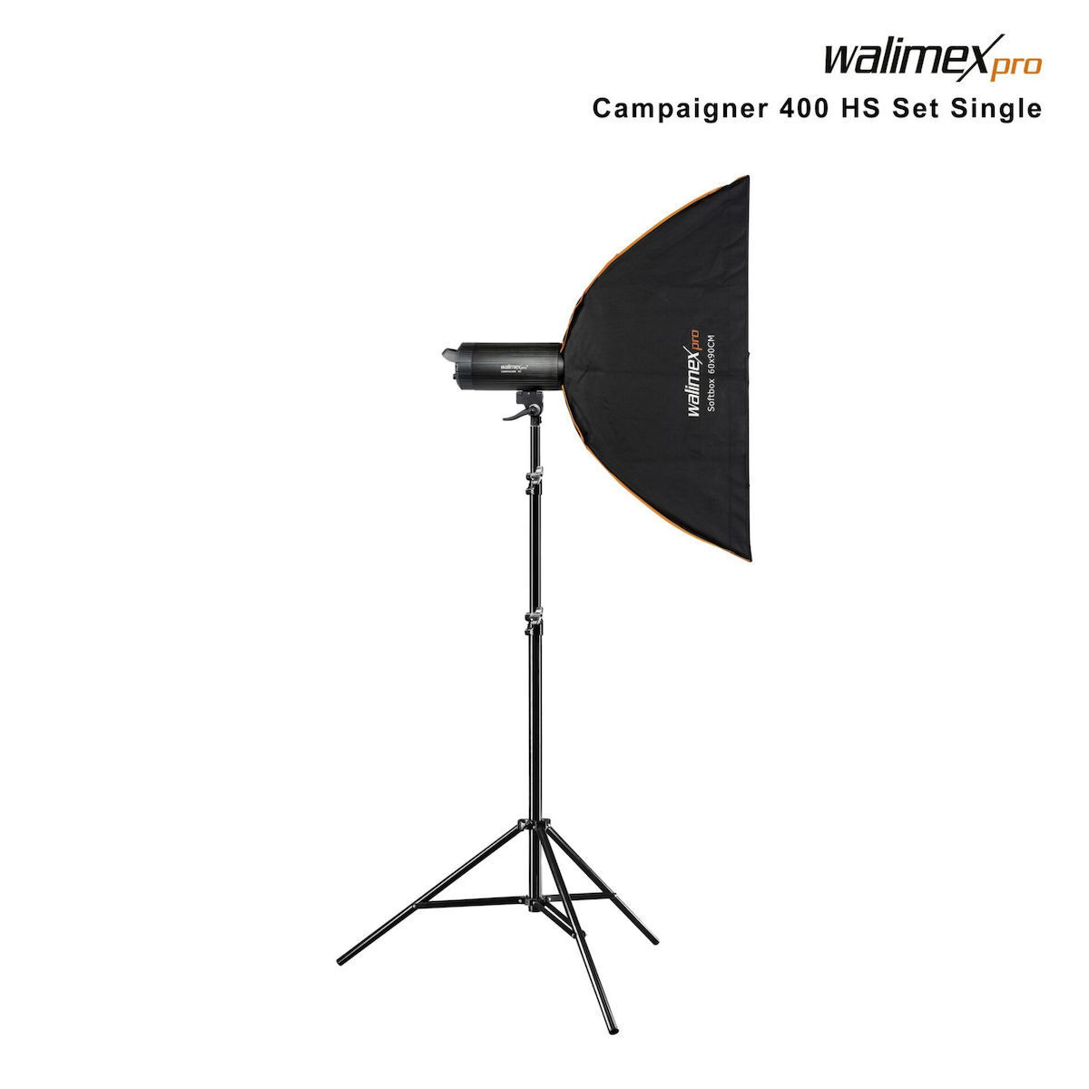 Walimex Campaigner 400 HS Set Single Kit Φωτισμού