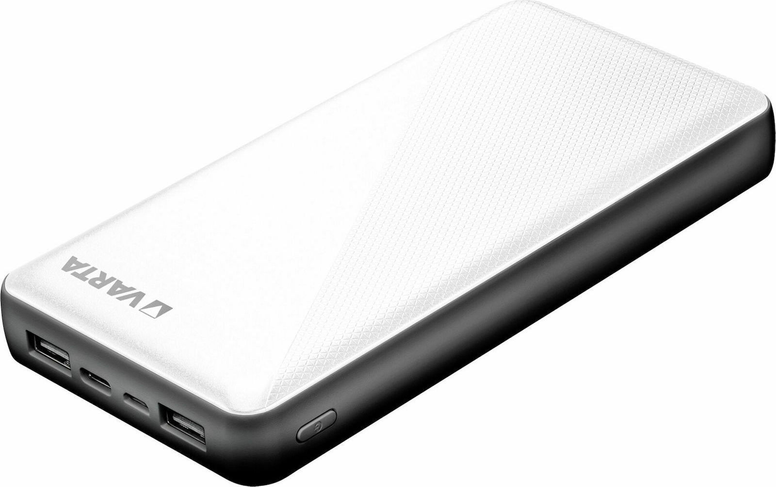 Varta Energy Power Bank 20000mAh με 2 Θύρες USB-A και Θύρα USB-C Λευκό - Image 6