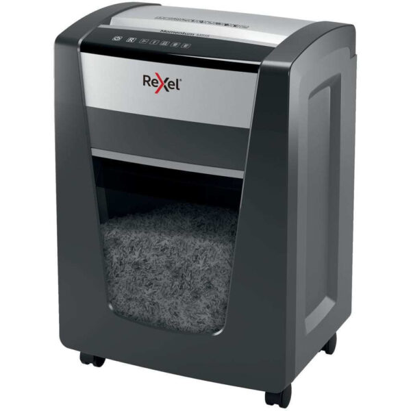 Rexel Καταστροφέας Εγγράφων Momentum Micro Cut 15 Φύλλων με Κάδο 30lt
