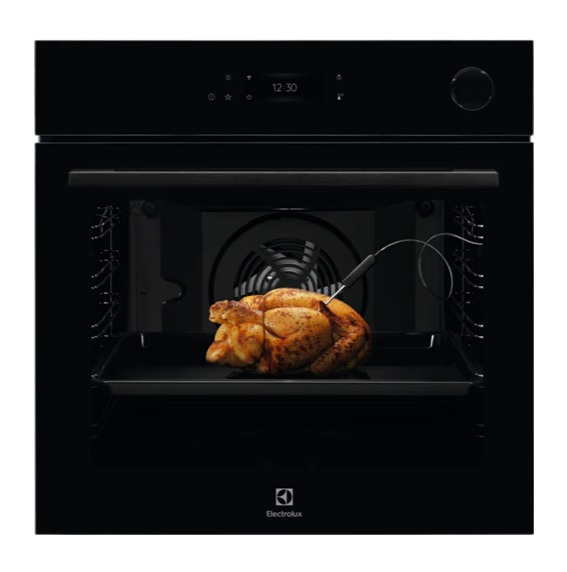 Electrolux Άνω Πάγκου Μαύρος EOC8P39WZ