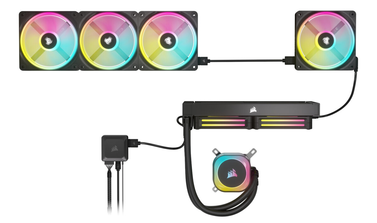Corsair iCUE LINK QX120 RGB Case Fan - Image 2