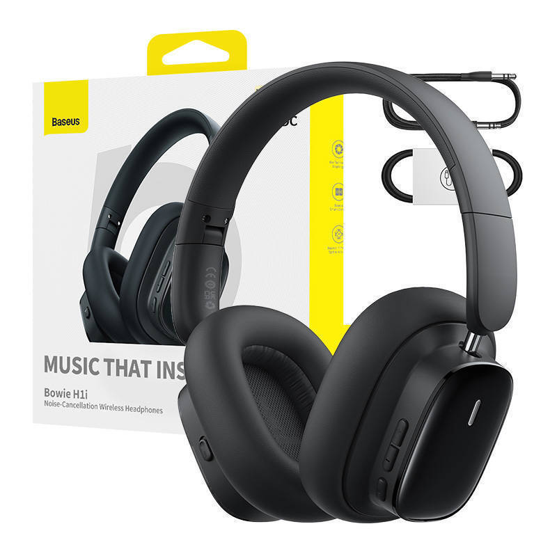 Baseus Bowie H1i Bluetooth / 3.5mm με 100 ώρες Λειτουργίας